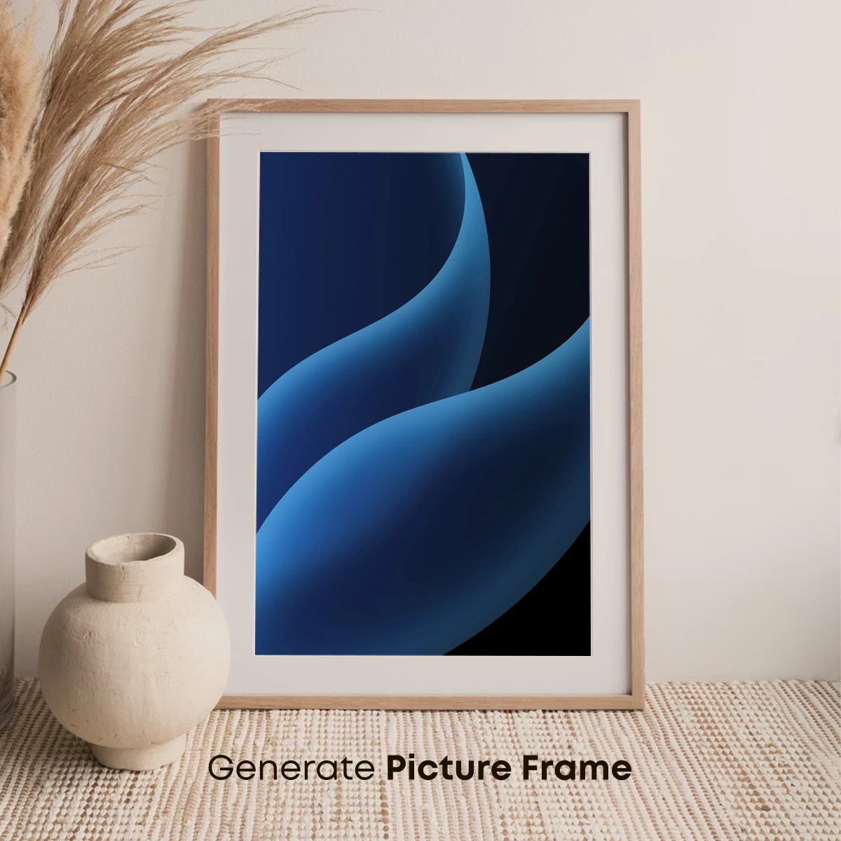 Ethereal Blue Waves: A Digital Odyssey - Image 7