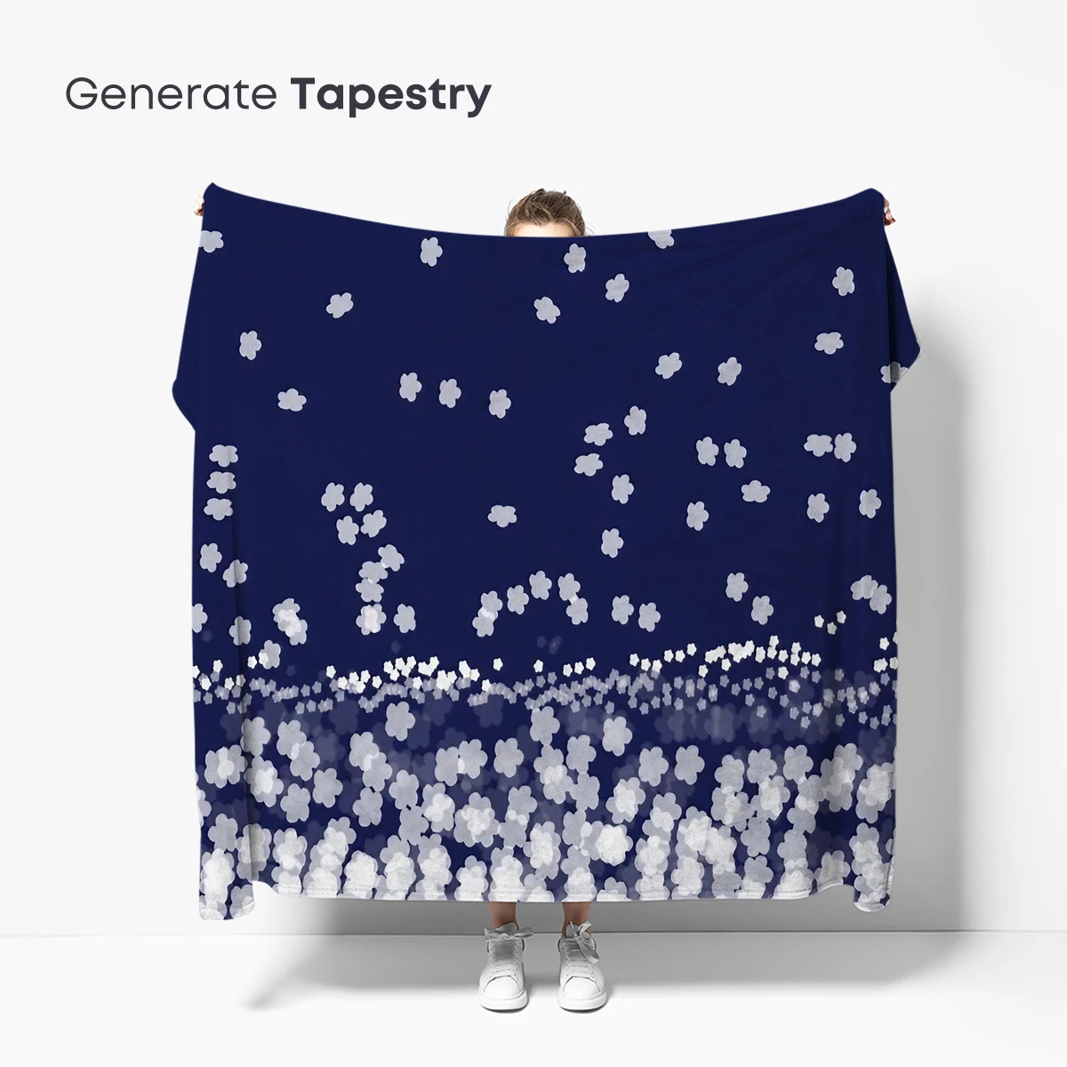 Blossom Cascade: Digital Floral Symphony - Image 5