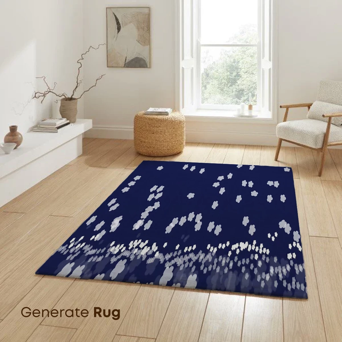 Blossom Cascade: Digital Floral Symphony - Image 6