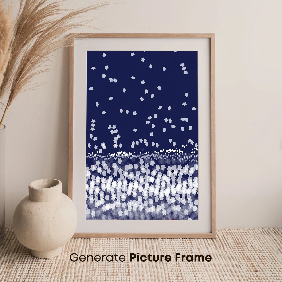 Blossom Cascade: Digital Floral Symphony - Image 7