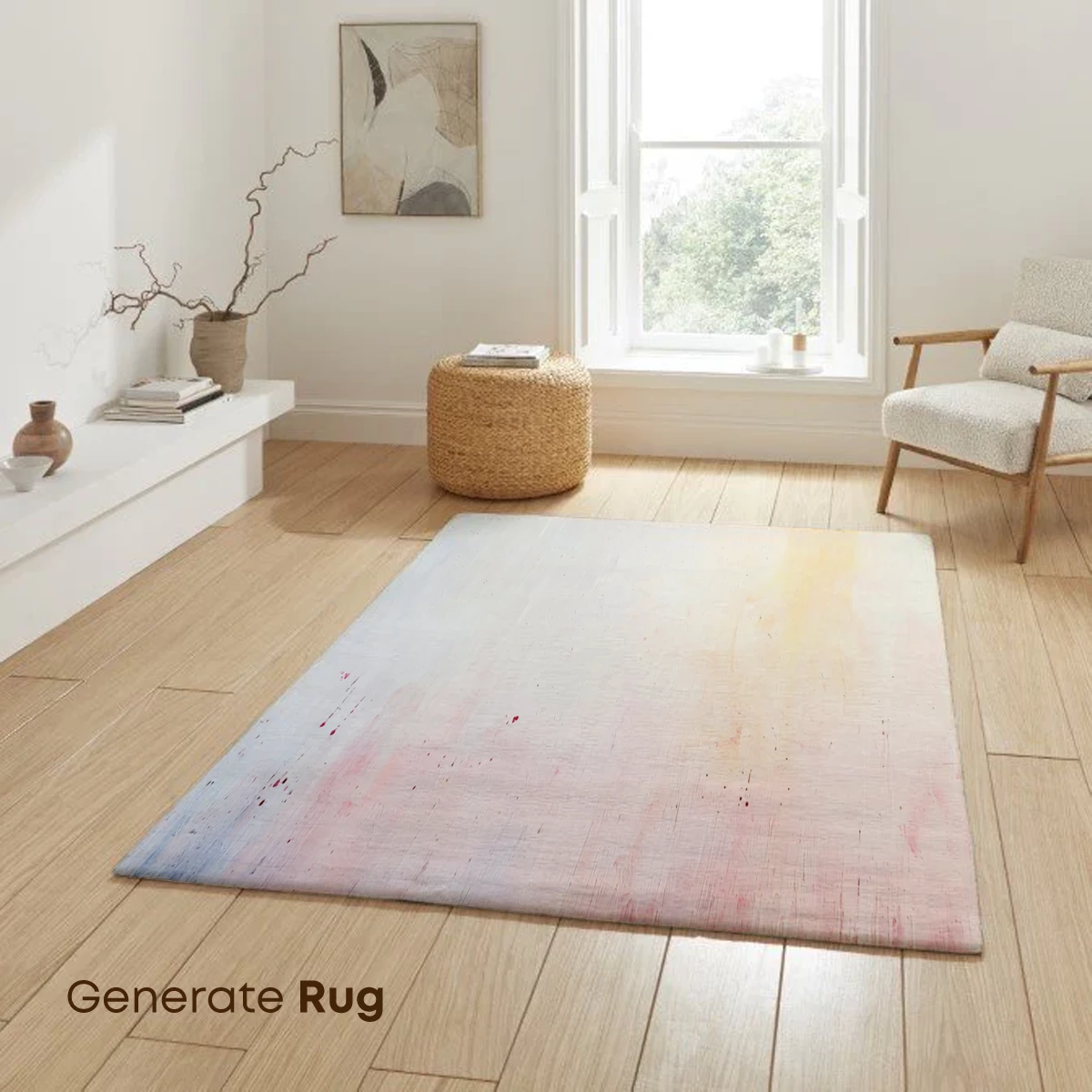 Abstract Drip Horizon: Fusion of Pastel and Bold - Image 6