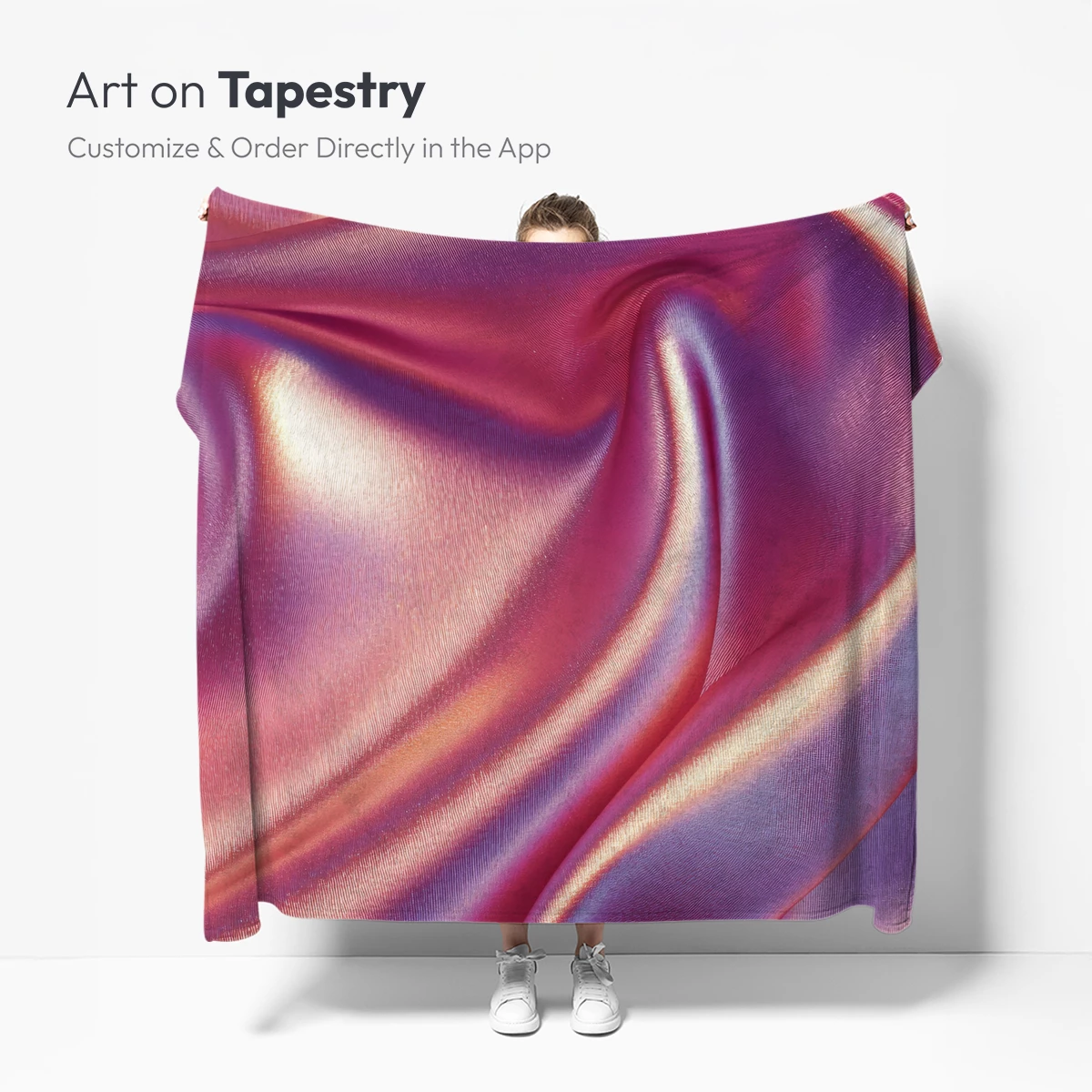 Iridescent Silk Symphony - Image 5
