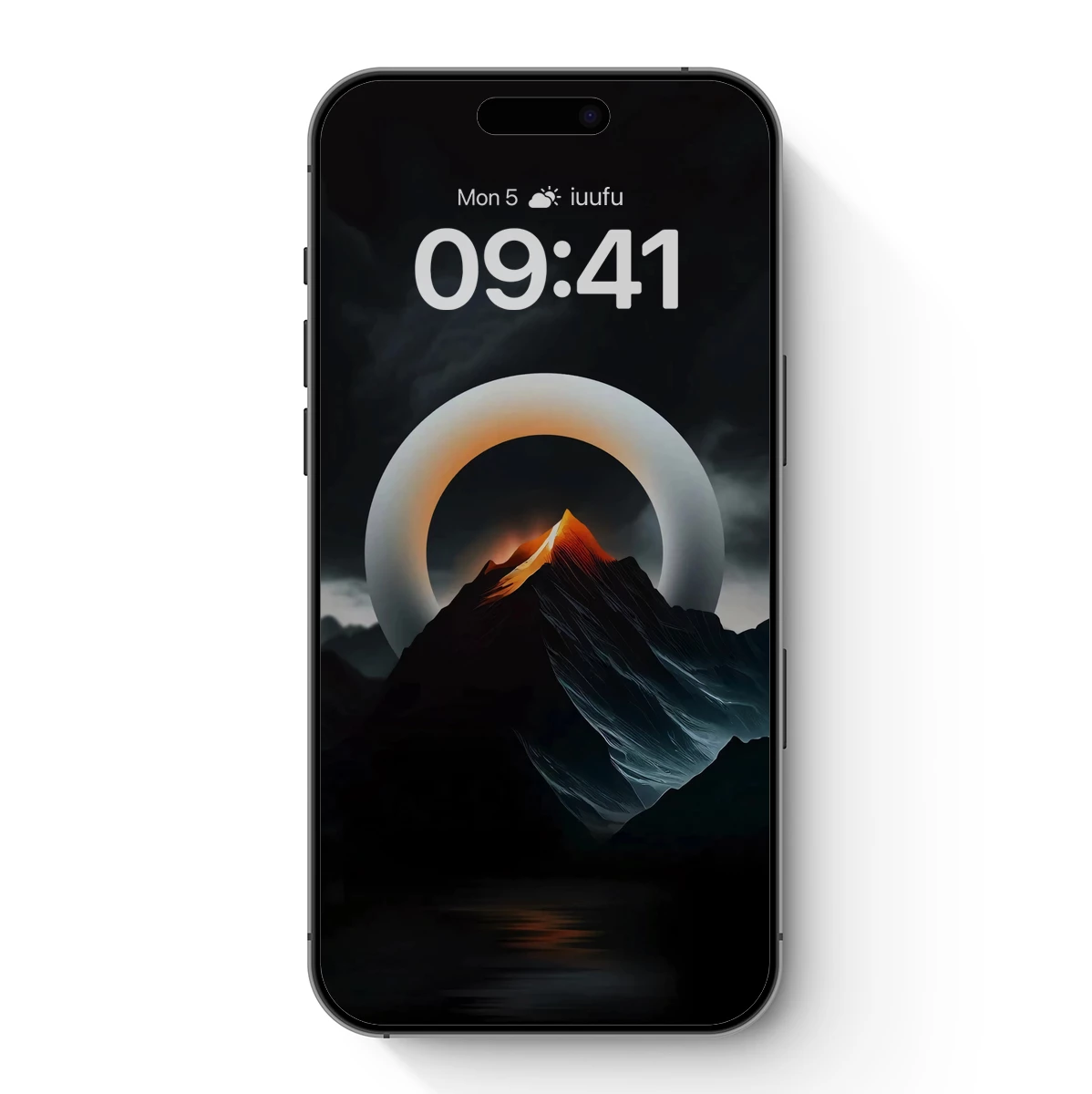 Eternal Eclipse: Mountain and Ring in Harmony