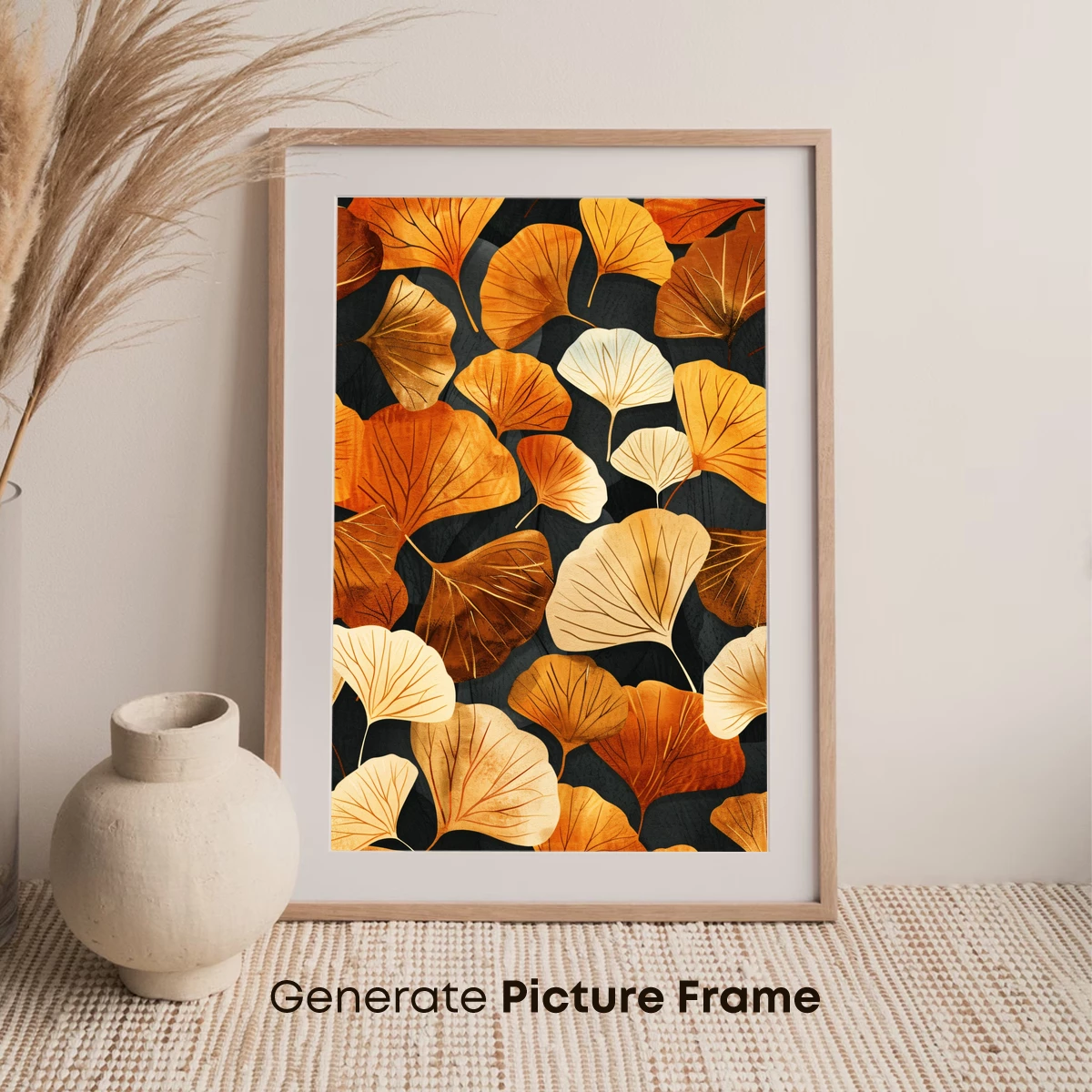 Autumn Ginkgo Symphony: Warm Tones and Nature's Elegance - Image 7