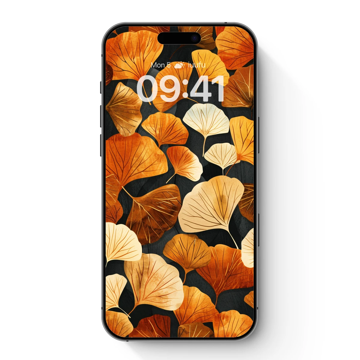 Autumn Ginkgo Symphony: Warm Tones and Nature's Elegance