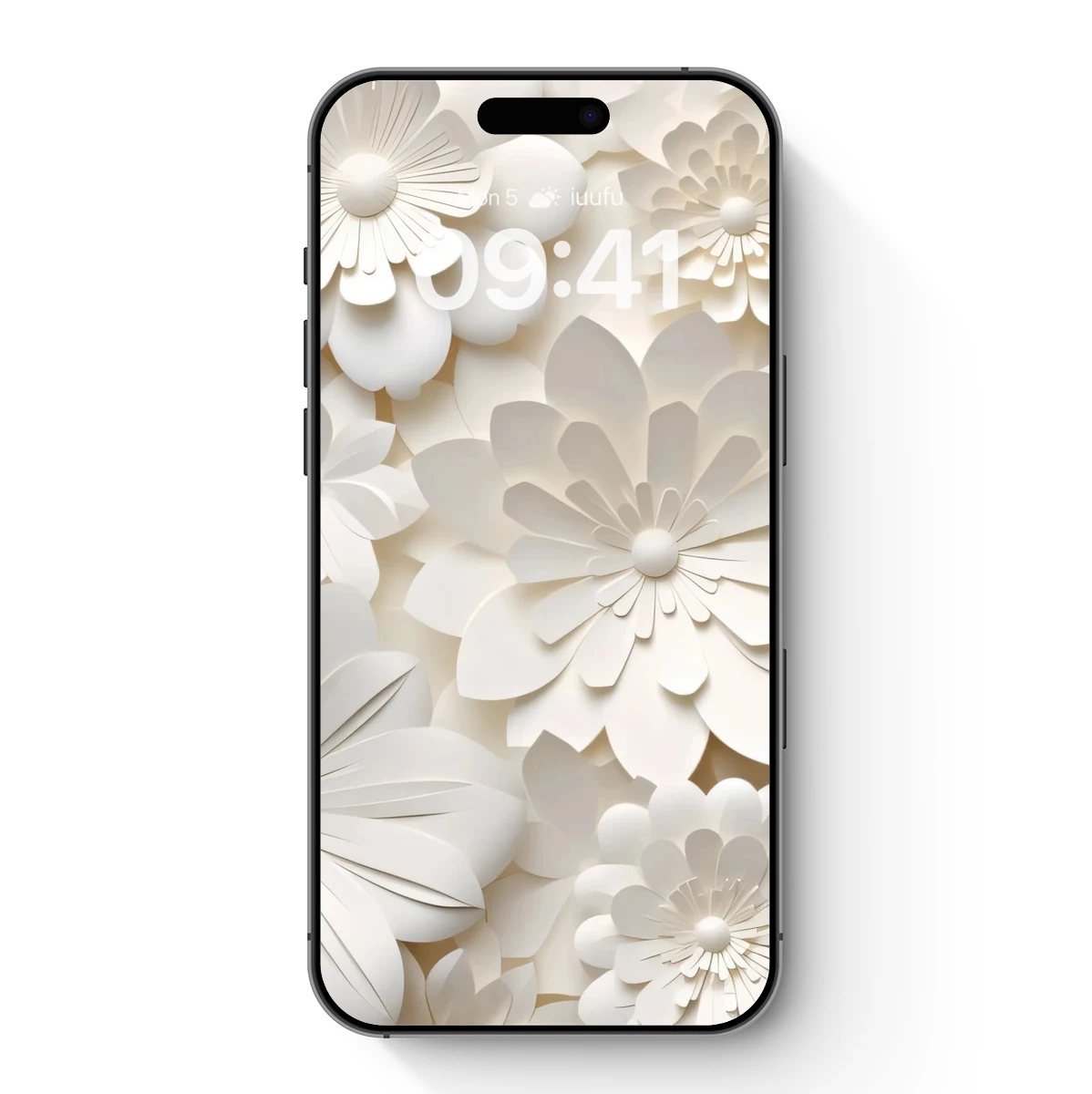 Elegant White Floral Symphony