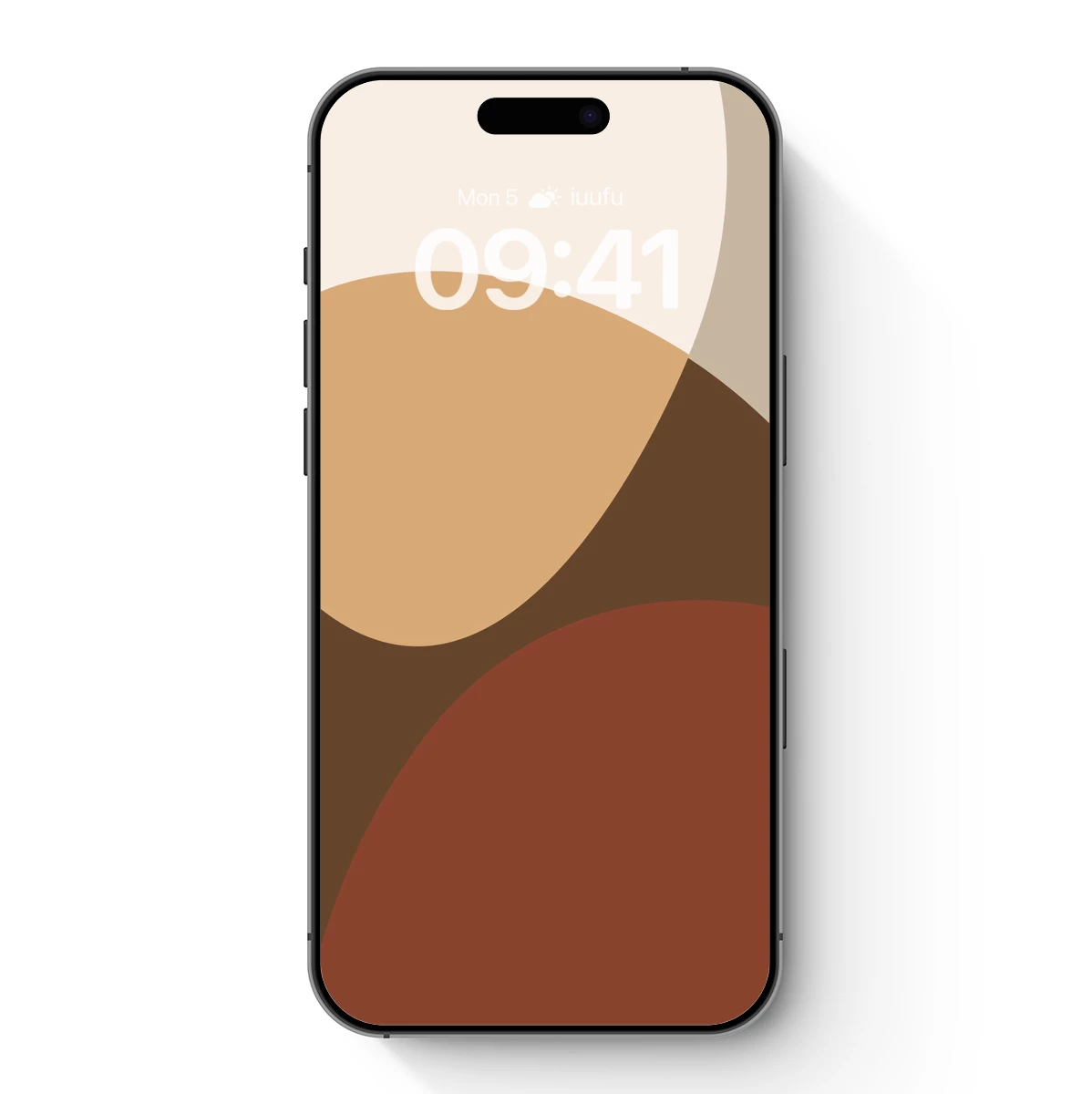 Abstract Earth Tones: Organic Shapes in Harmony