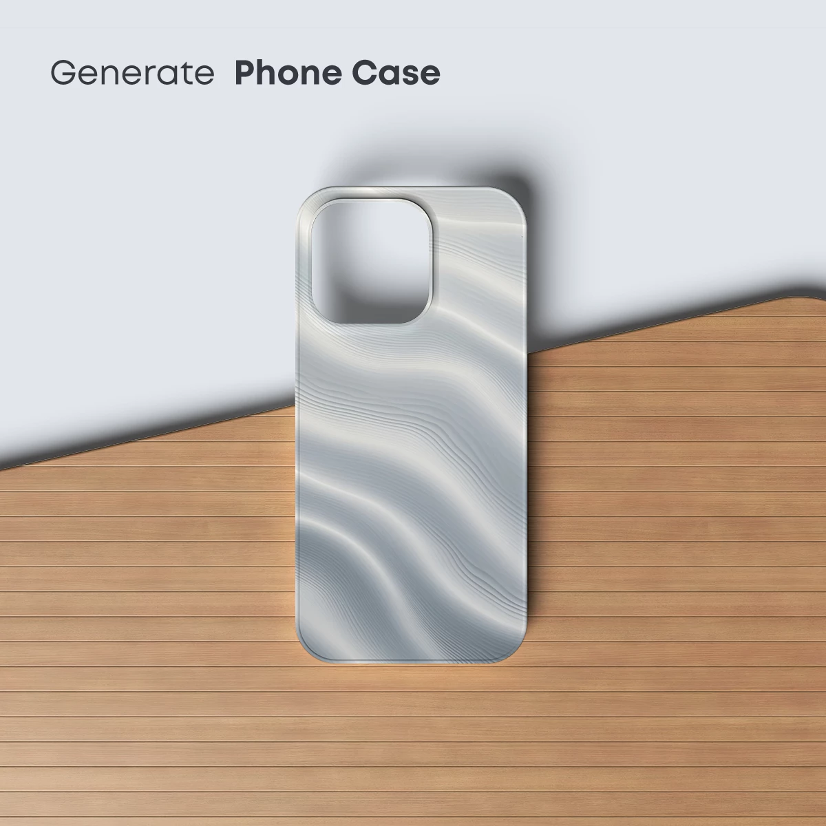 Elegant Silk Waves: A Textural Odyssey - Image 3