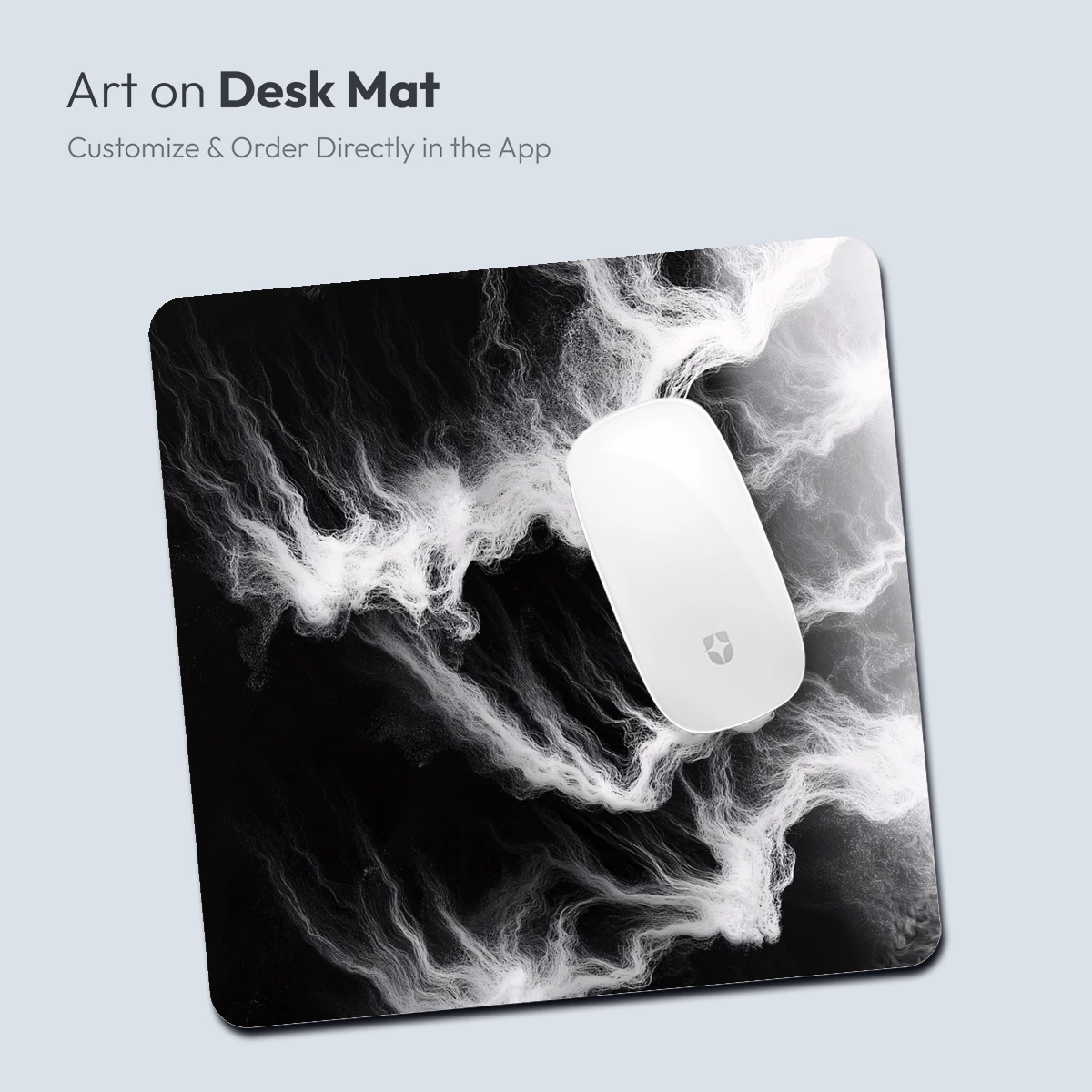 Ethereal Smoke Dance: Monochrome Whispers - Image 4