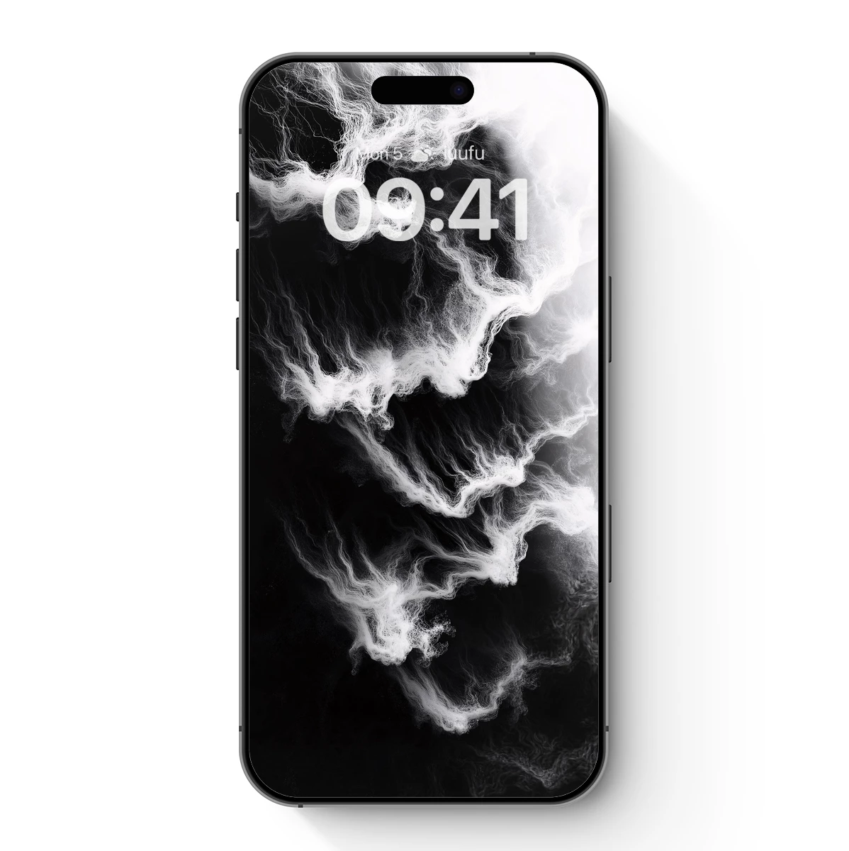 Ethereal Smoke Dance: Monochrome Whispers