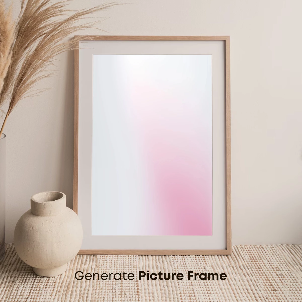 Gradient Dawn: Ethereal Pink and White Harmony - Image 7