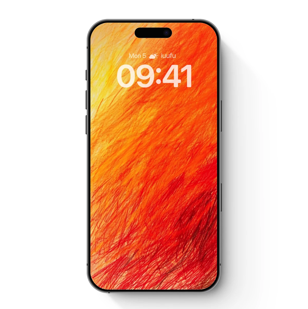 Fiery Brushstrokes: A Blaze of Abstract Warmth