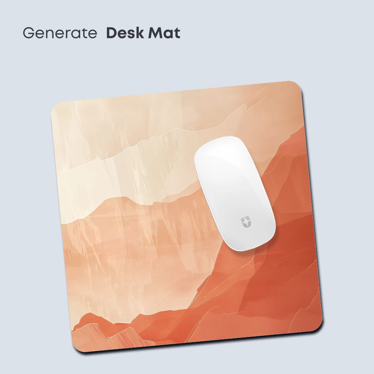 Desert Dawn Odyssey: Abstract Terracotta Layers - Image 4