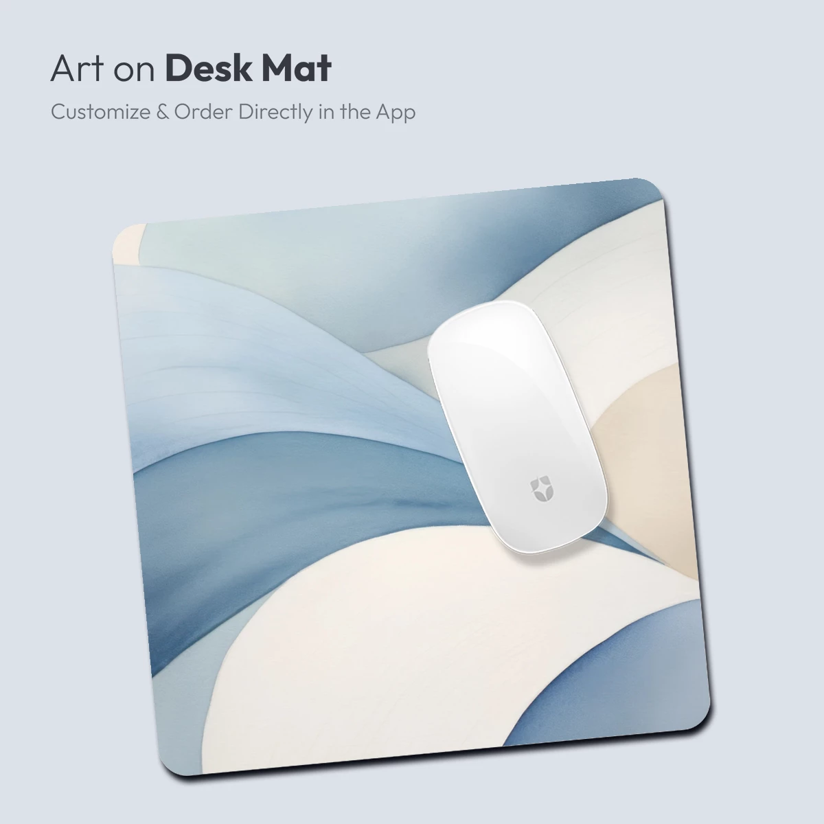 Ethereal Blue Waves: A Modern Abstract Symphony - Image 4