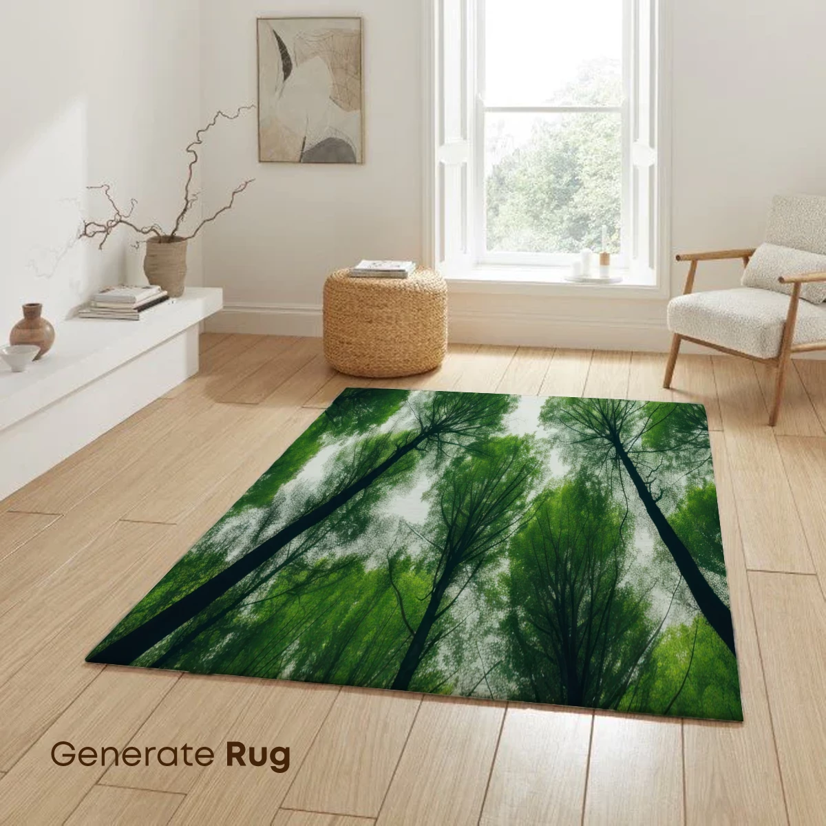 Forest Canopy: Towering Trees in Verdant Harmony - Image 6