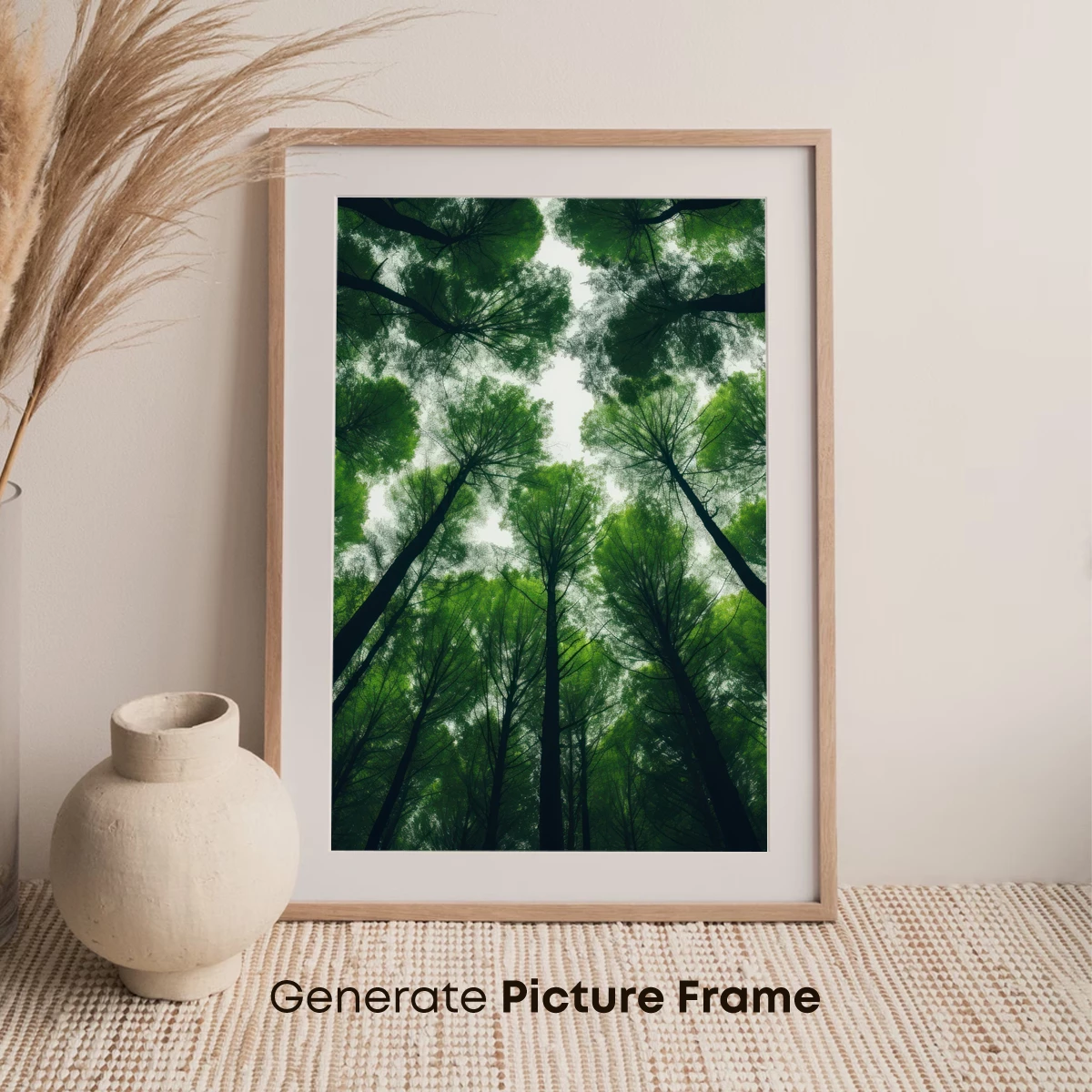 Forest Canopy: Towering Trees in Verdant Harmony - Image 7