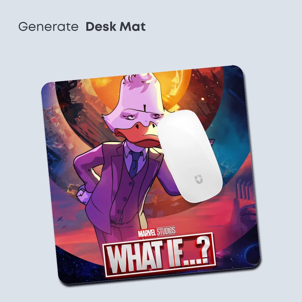 Dapper Duck in Cosmic Chaos: Marvel's What If...? Art - Image 4