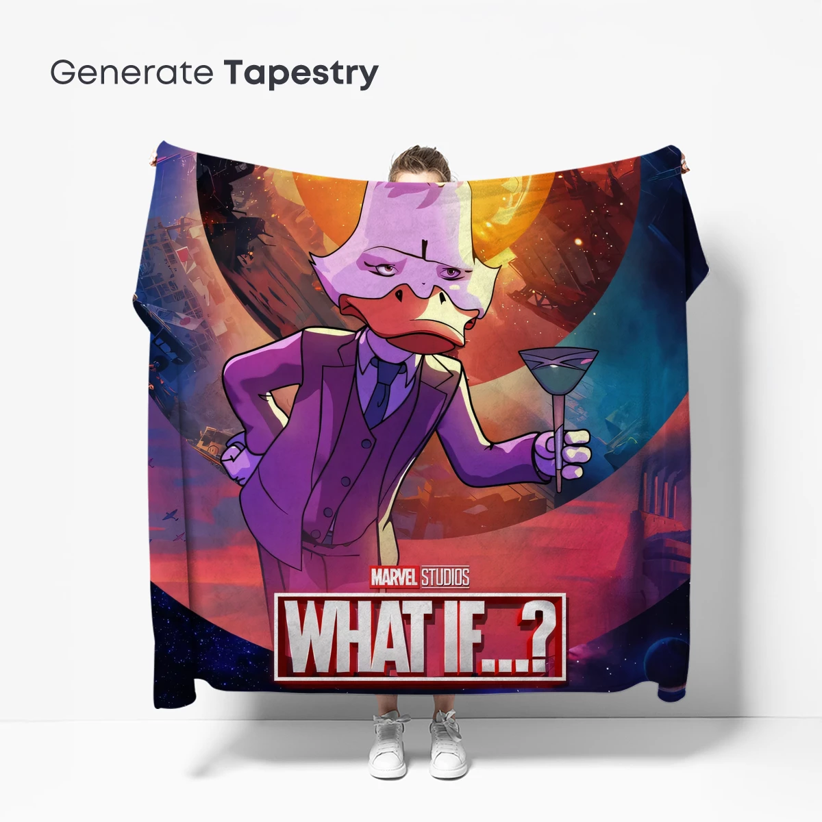 Dapper Duck in Cosmic Chaos: Marvel's What If...? Art - Image 5