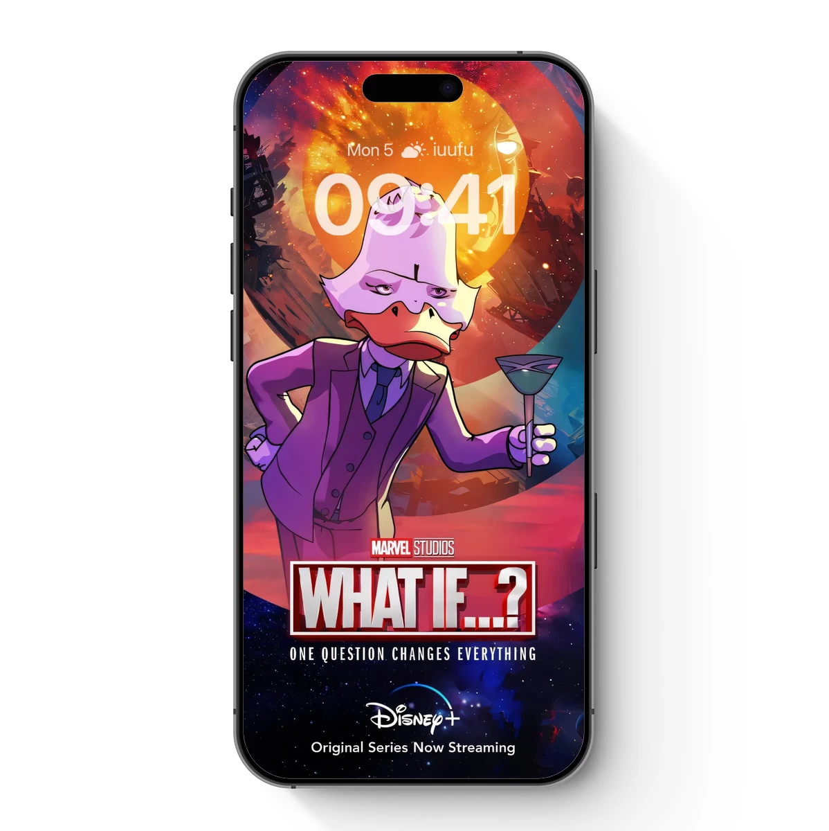 Dapper Duck in Cosmic Chaos: Marvel's What If...? Art