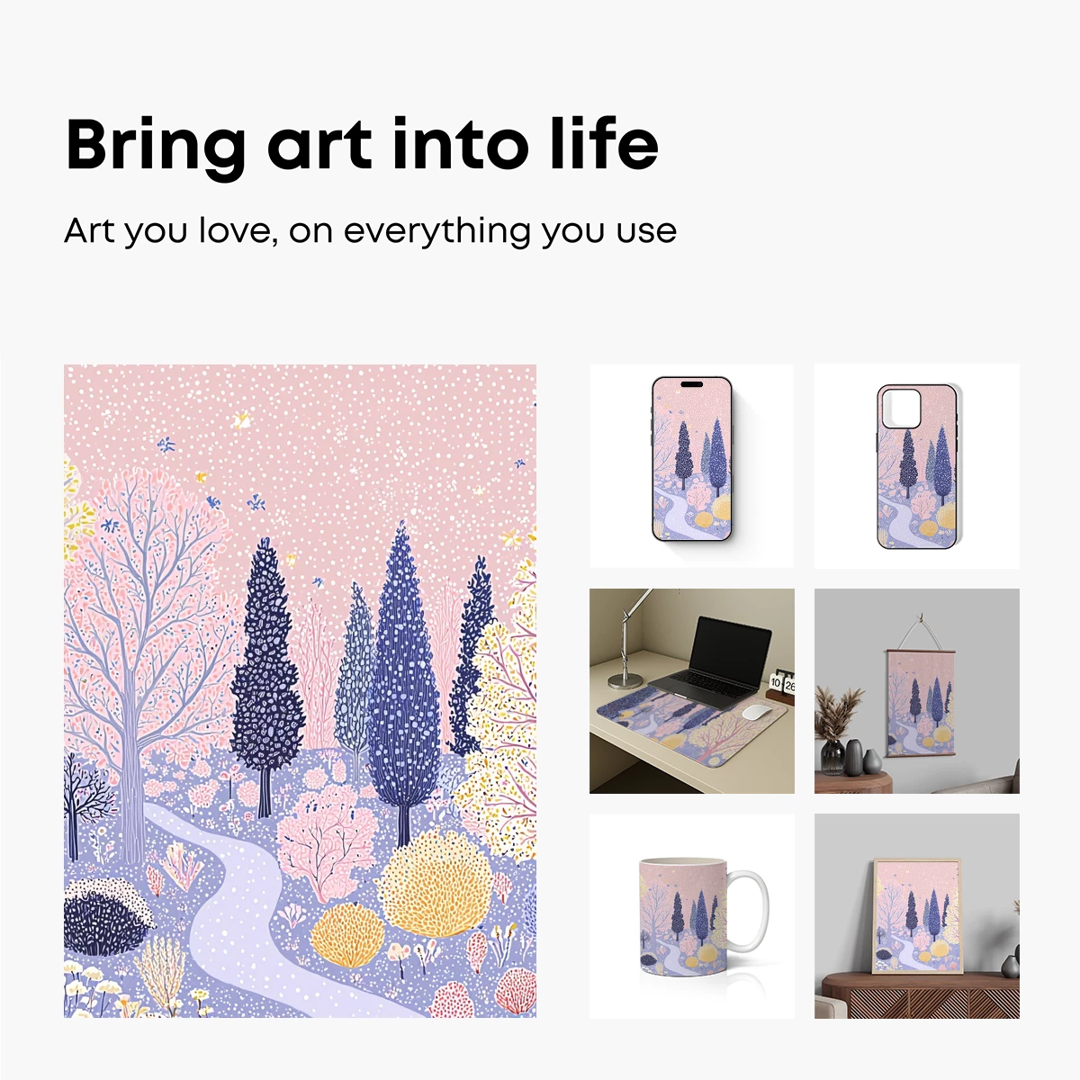 Enchanted Forest Path: A Whimsical Spring Awakening - Image 2