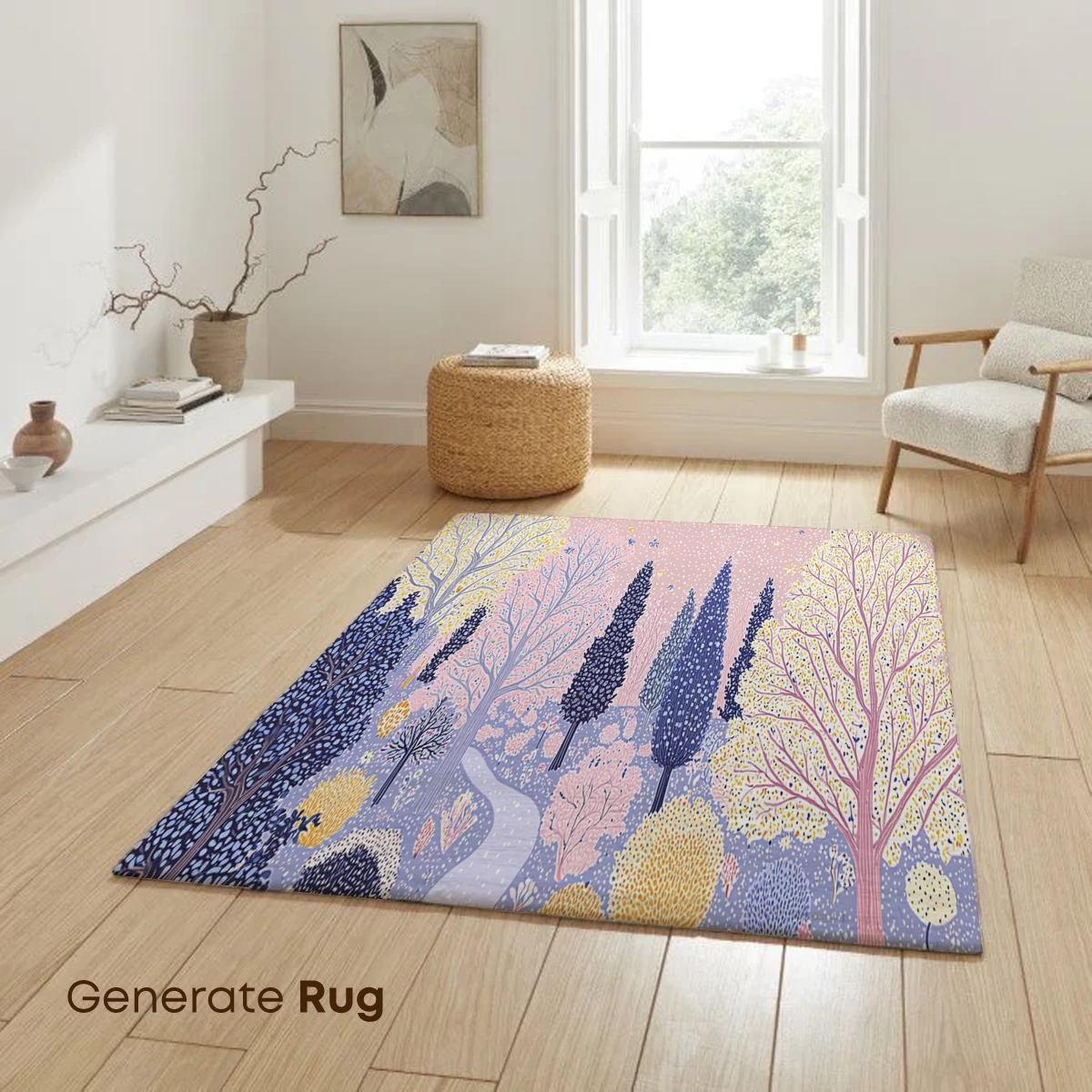 Enchanted Forest Path: A Whimsical Spring Awakening - Image 6