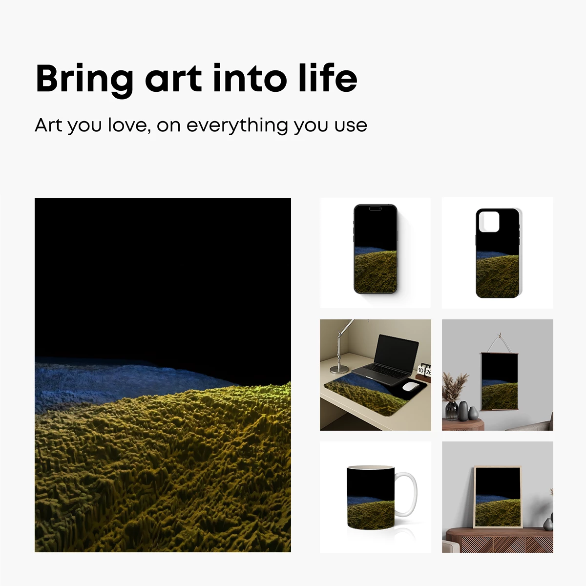 Lunar Dunes at Twilight - Image 2