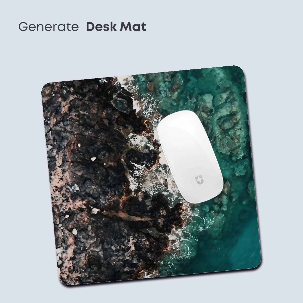 Aerial Symphony of Turquoise Tides and Rocky Shores - Image 4