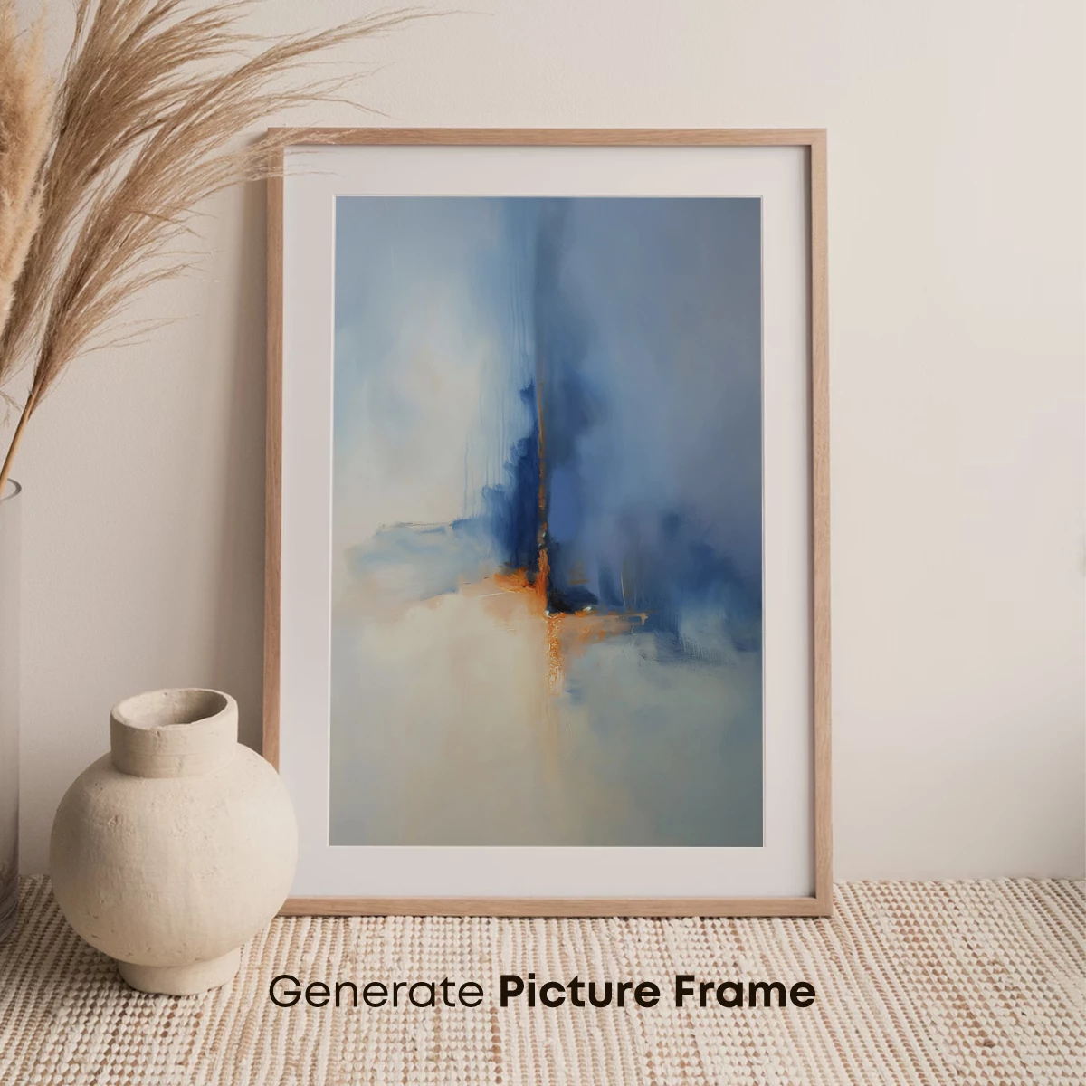 Ethereal Dawn: Abstract Fusion of Light and Shadow - Image 7
