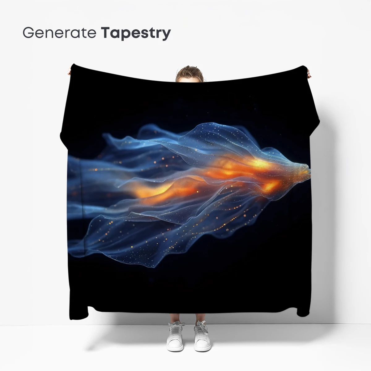 Ethereal Cosmic Veil: A Dance of Light and Shadow - Image 5