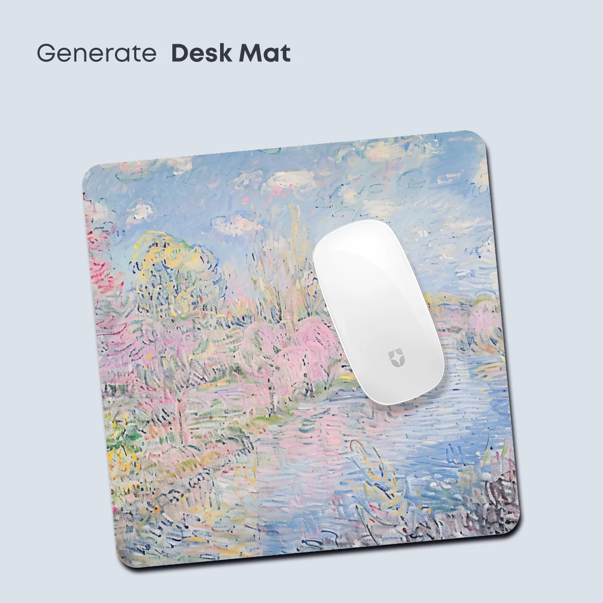 Monet's Spring Symphony: Blossoms by the River - Image 4