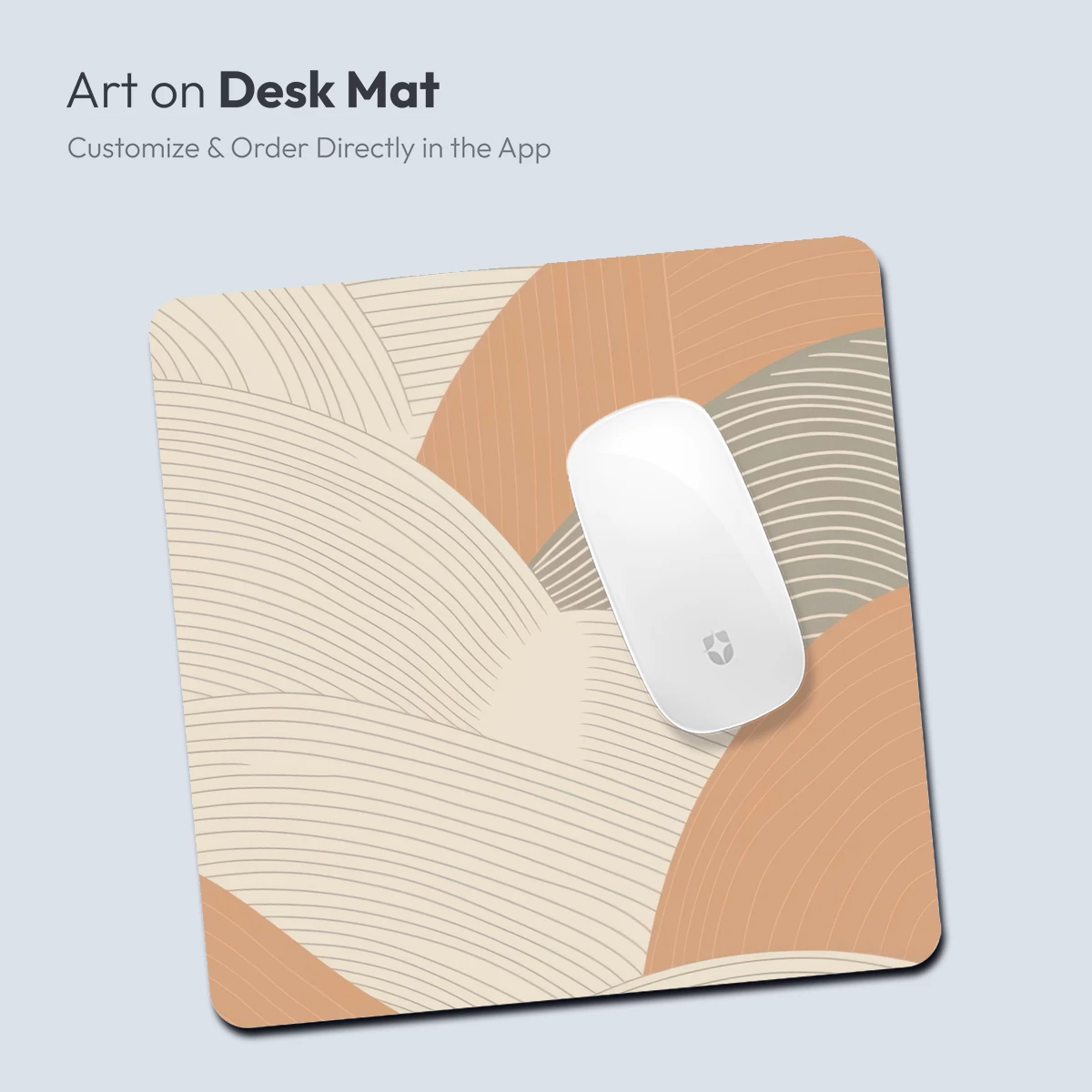 Abstract Waves in Neutral Tones - Image 4