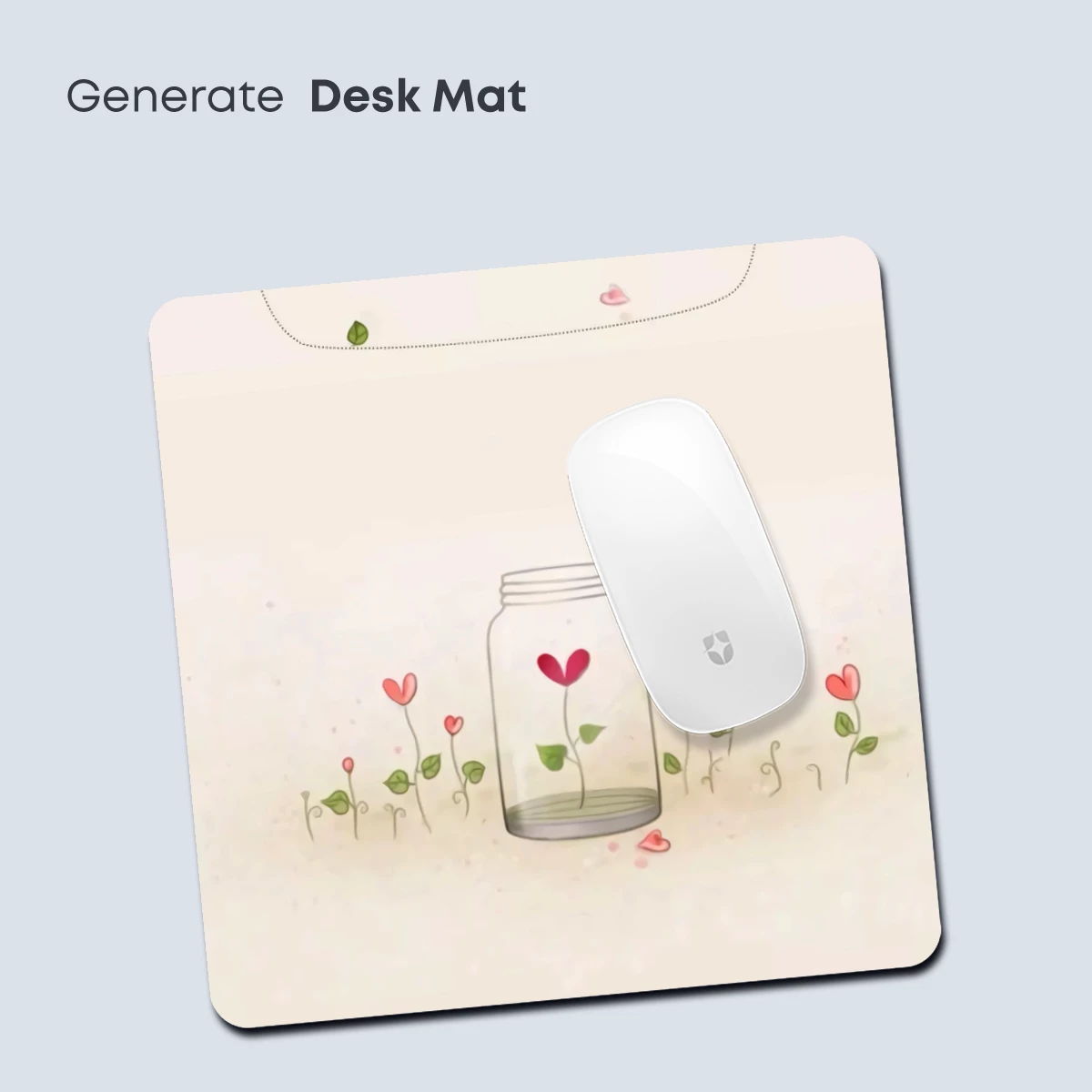 Heart-Bloom Jar: Whimsical Floral Fantasy - Image 4