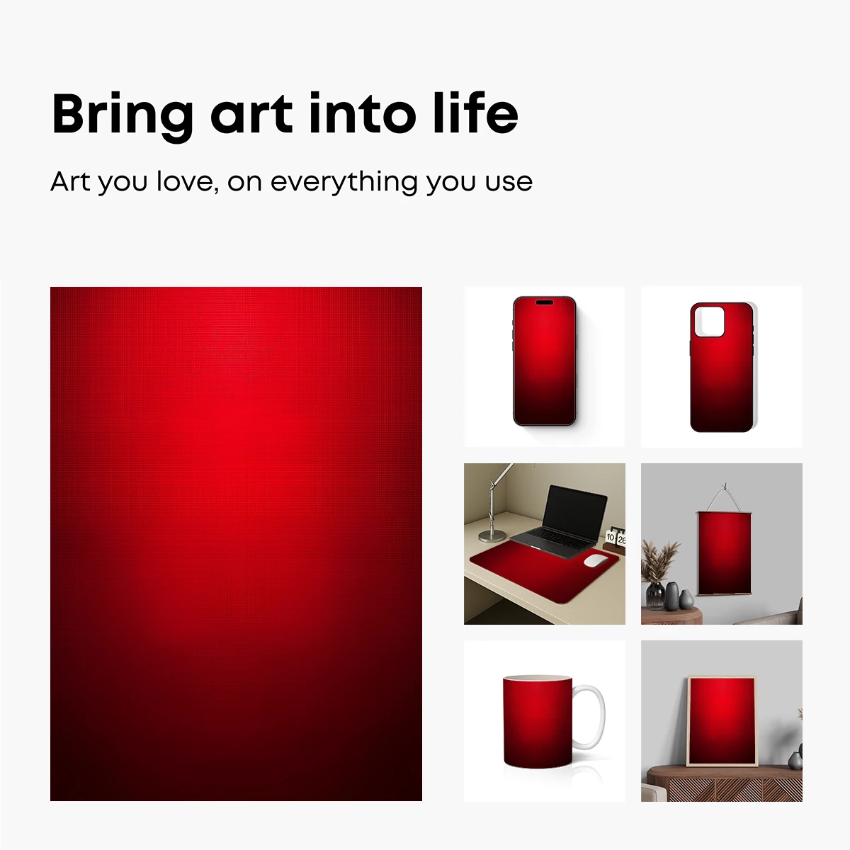 Crimson Gradient: A Digital Odyssey