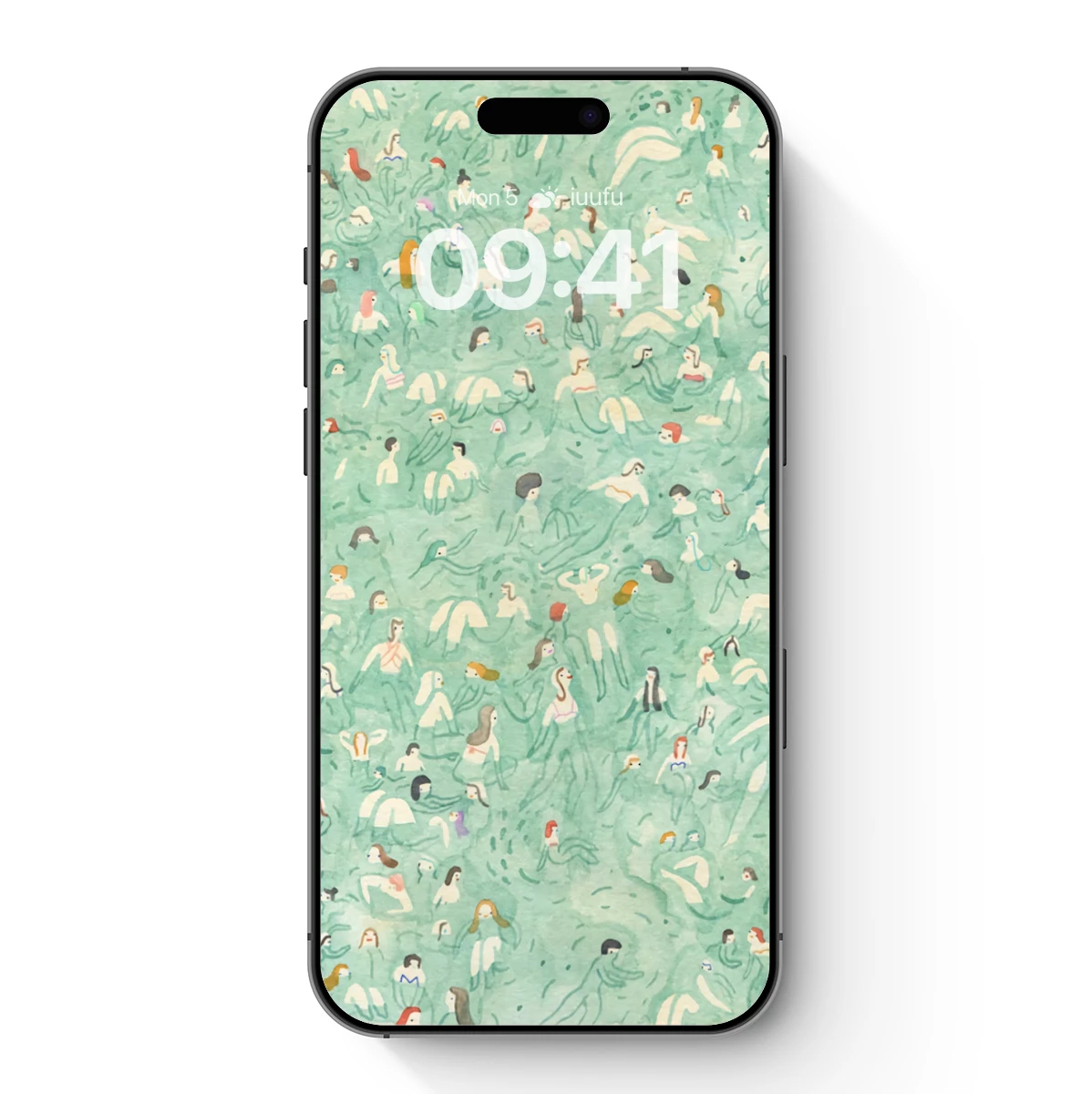 Mermaid Gathering: A Teal Tapestry of Oceanic Elegance