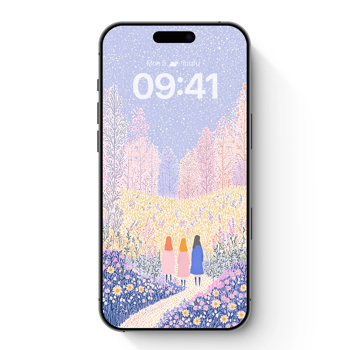 Enchanted Floral Pathway