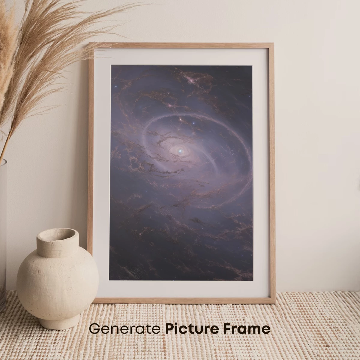 Cosmic Whirlpool: A Celestial Dance of Light and Dust - Image 7