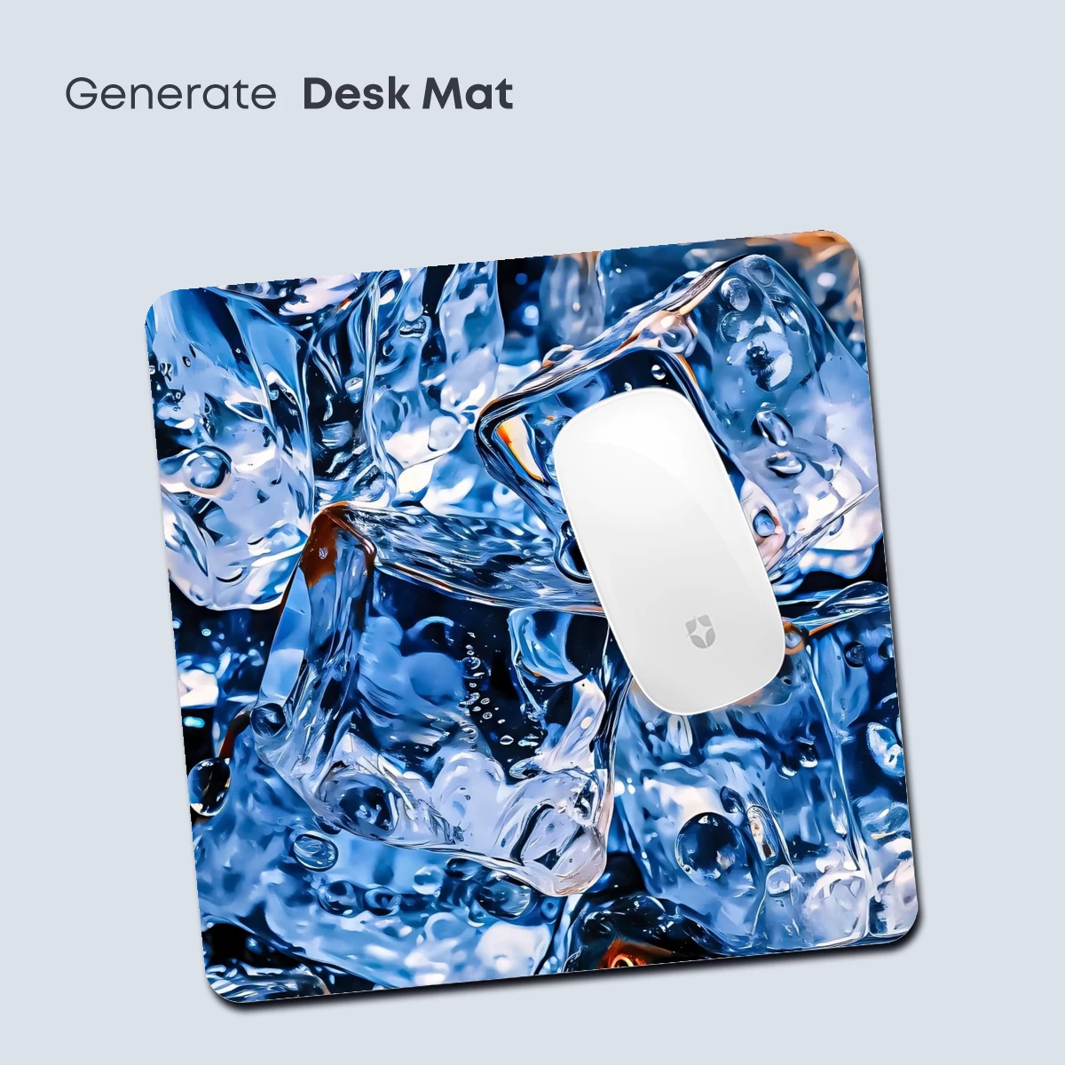 Crystal Clarity: Ice Cubes in Ethereal Light - Image 4