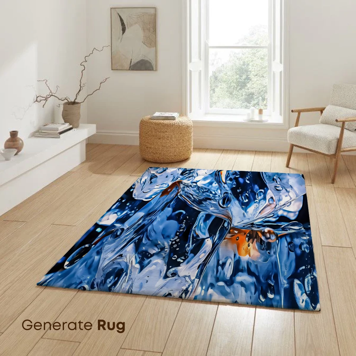 Crystal Clarity: Ice Cubes in Ethereal Light - Image 6