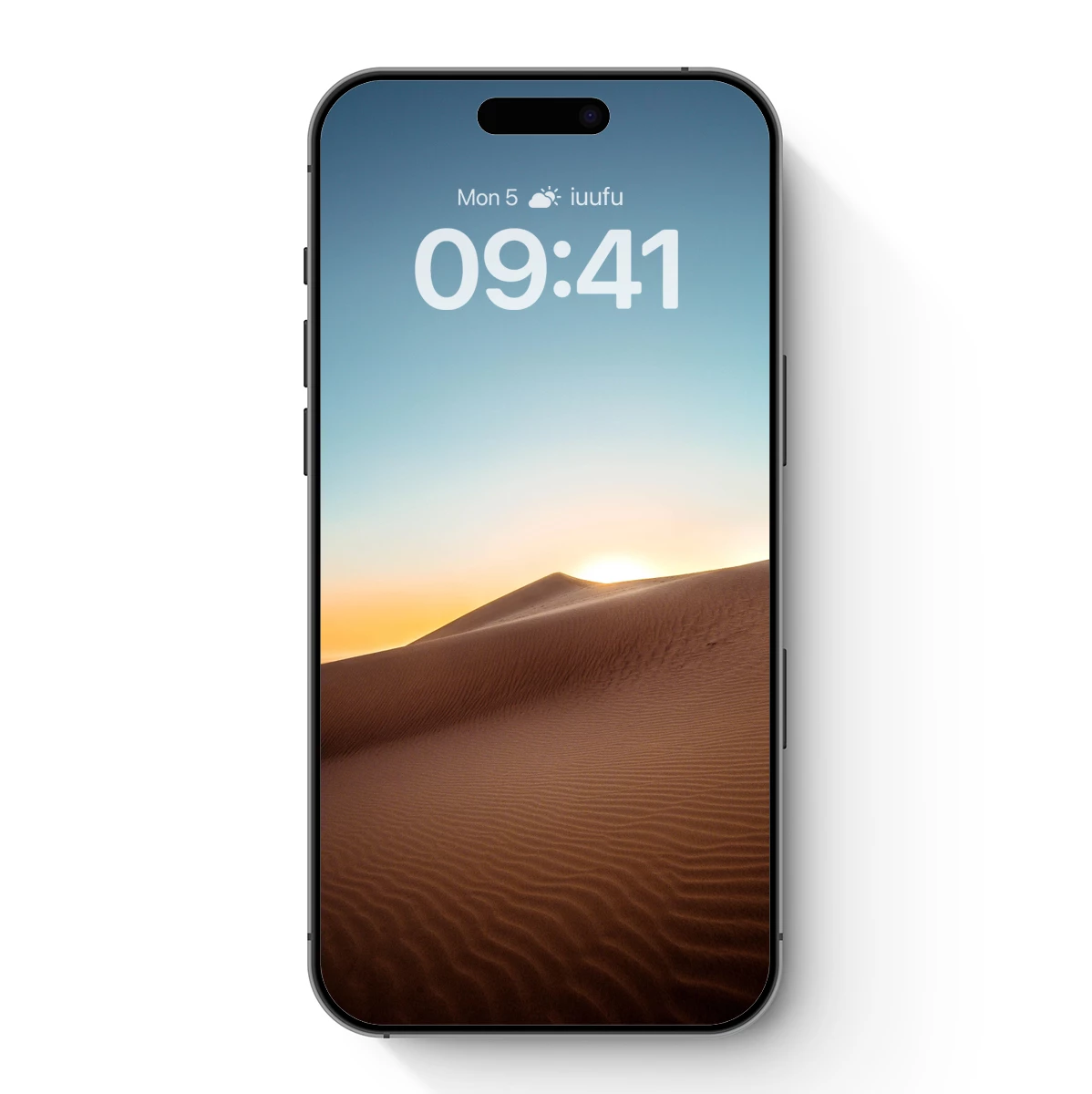 Golden Dunes at Dawn: Serene Desert Landscape