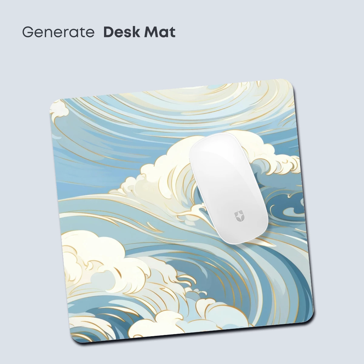 Elegant Ocean Waves: Hokusai-Inspired Artistry - Image 4