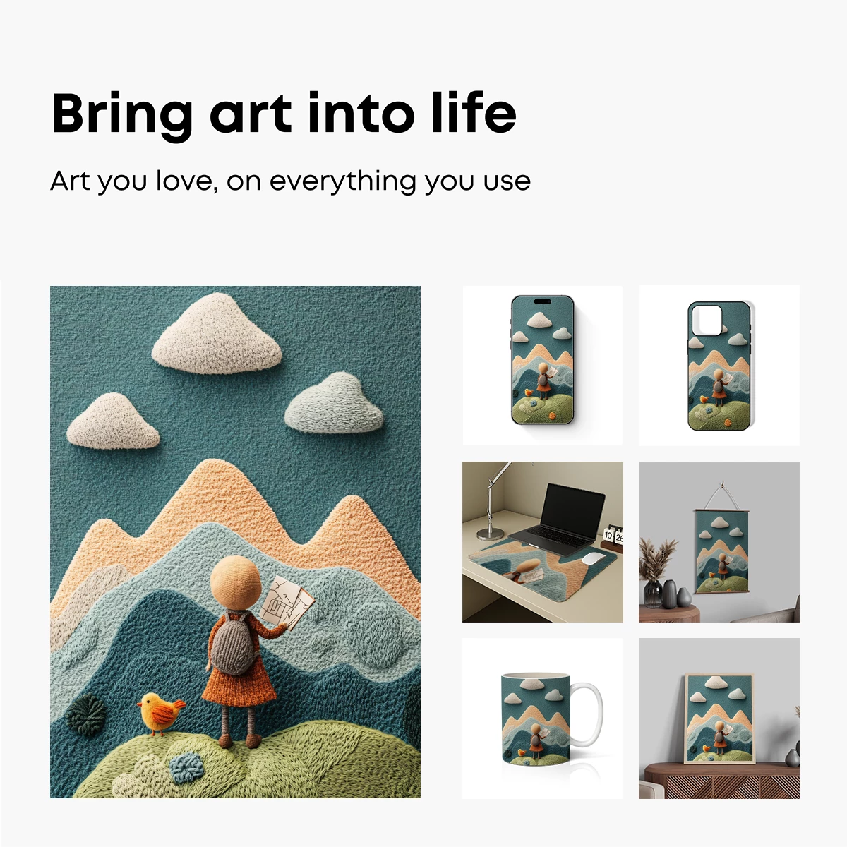 Knitted Explorer: A Textured Journey Knitted Explorer: A Textured Journey