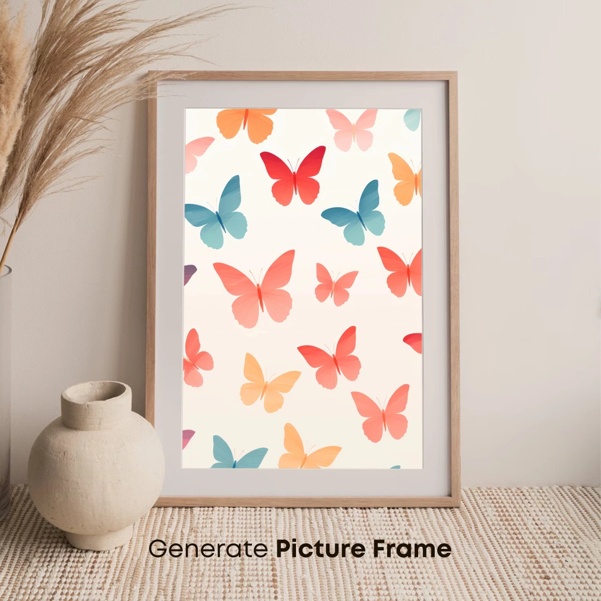 Butterfly Symphony in Pastel Hues - Image 7