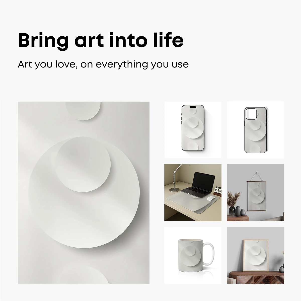 Ethereal Circles: A Study in Light and Shadow - Image 2