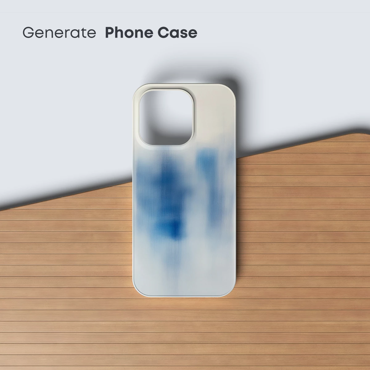 Blue Haze Elegance: Abstract Ethereal Forms - Image 3