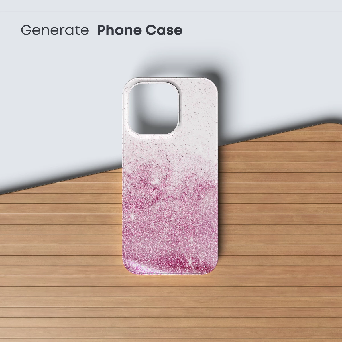 Glittering Pink Ombre Dream - Image 3