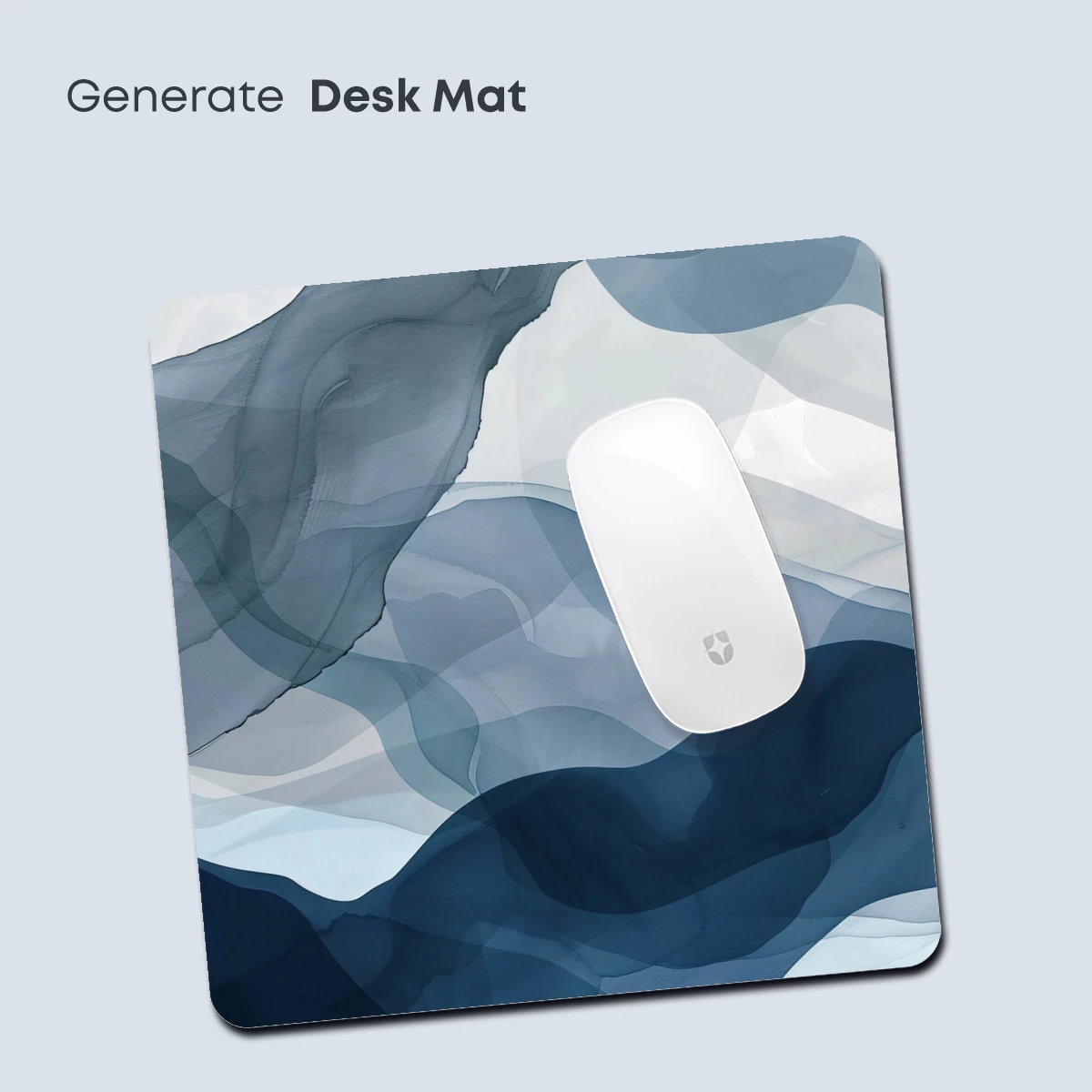 Ethereal Watercolor Waves: A Symphony of Blues - Image 4