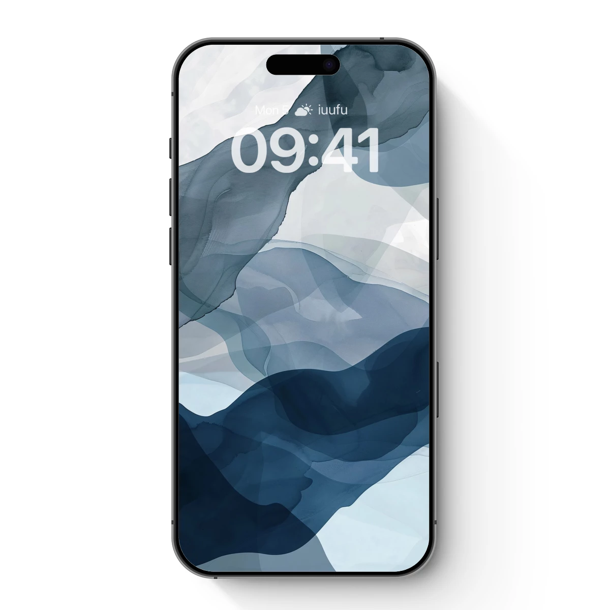 Ethereal Watercolor Waves: A Symphony of Blues