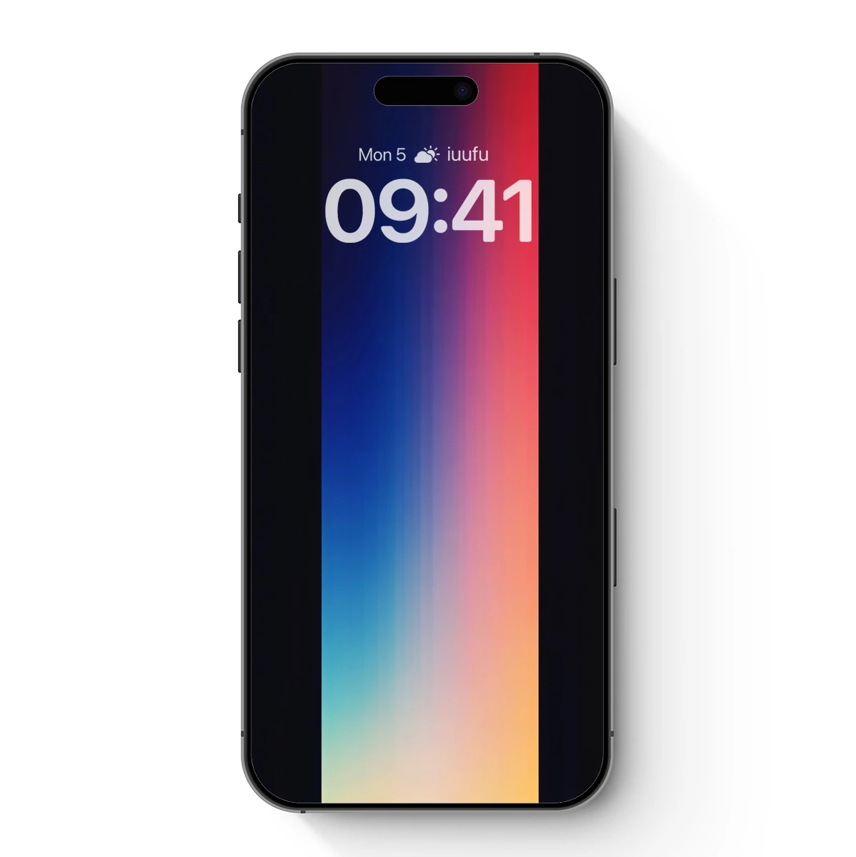 Gradient Symphony: Colorful Vertical Harmony