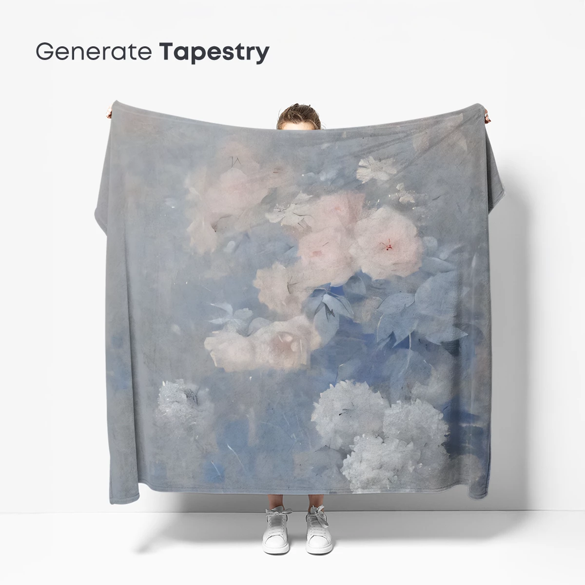 Butterfly Whisper: Ethereal Blossoms in Pastel Hues - Image 5