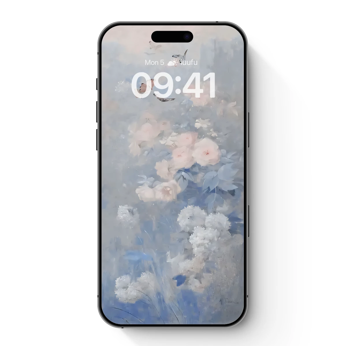 Butterfly Whisper: Ethereal Blossoms in Pastel Hues